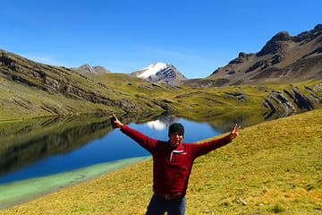 Hiking Adventure from Lima to Marcapomacocha Lakeside