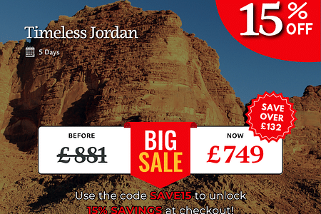 Discover Jordan: Petra, Wadi Rum, Dead Sea & Cultural Wonders Tour