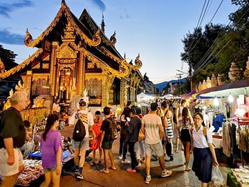 Chiang Mai Private Evening Street Food Walking Tour