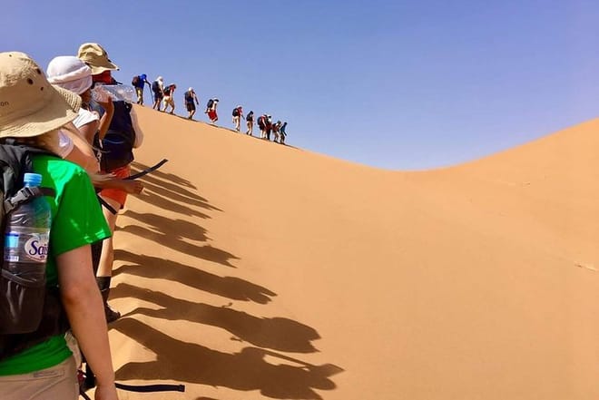 Sahara trek challenge www.adraraventure.ma
