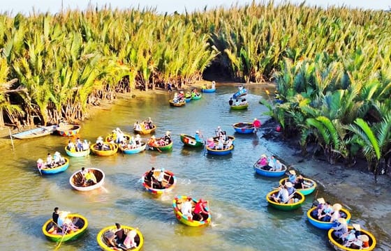 Full Day Coconut Boat Ride and Hoi An City Tour