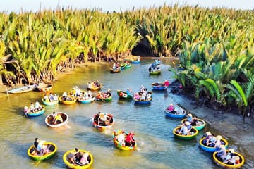 Coconut Boat Ride and Hoi An City Tour in Da Nang