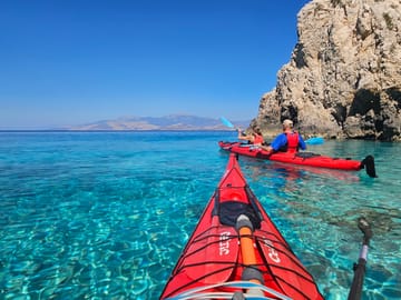 Half-Day Sea Kayak Tour along Psatha's Coastline