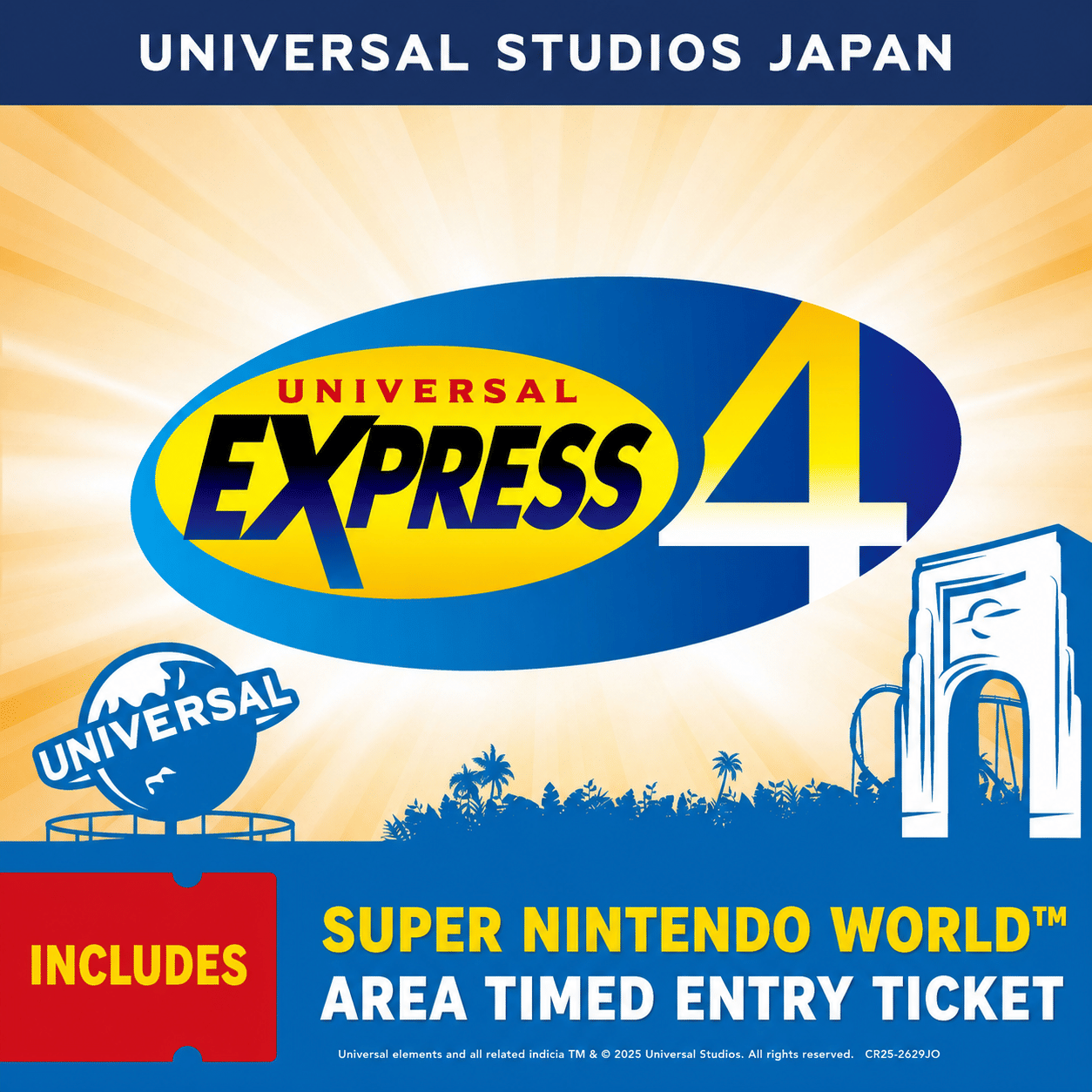 Universal Express Pass 4~Minecart & JAWS～