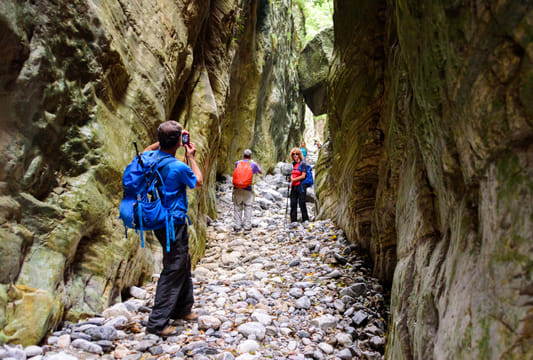 Hiking Ridomo Gorge