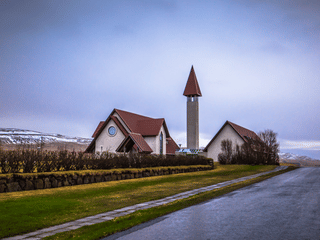 Reykholtskirkja church in Reykholt