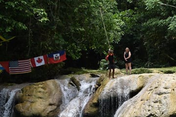 Blue Hole and Dunn's River Falls Tour from Grand Palladium
