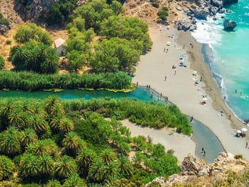 Full-Day Nature Tour to Preveli Palm Beach from Chania