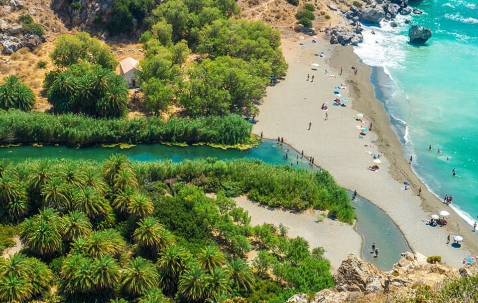Full-Day Tour to Preveli Palm Beach From Chania
