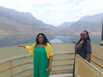 Adventure Day Trip to Wadi Shab and Bimmah Sinkhole from Muscat