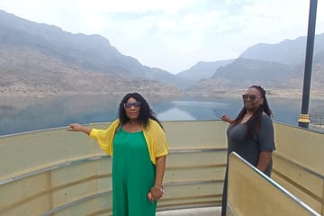 Adventure Day Trip to Wadi Shab and Bimmah Sinkhole from Muscat