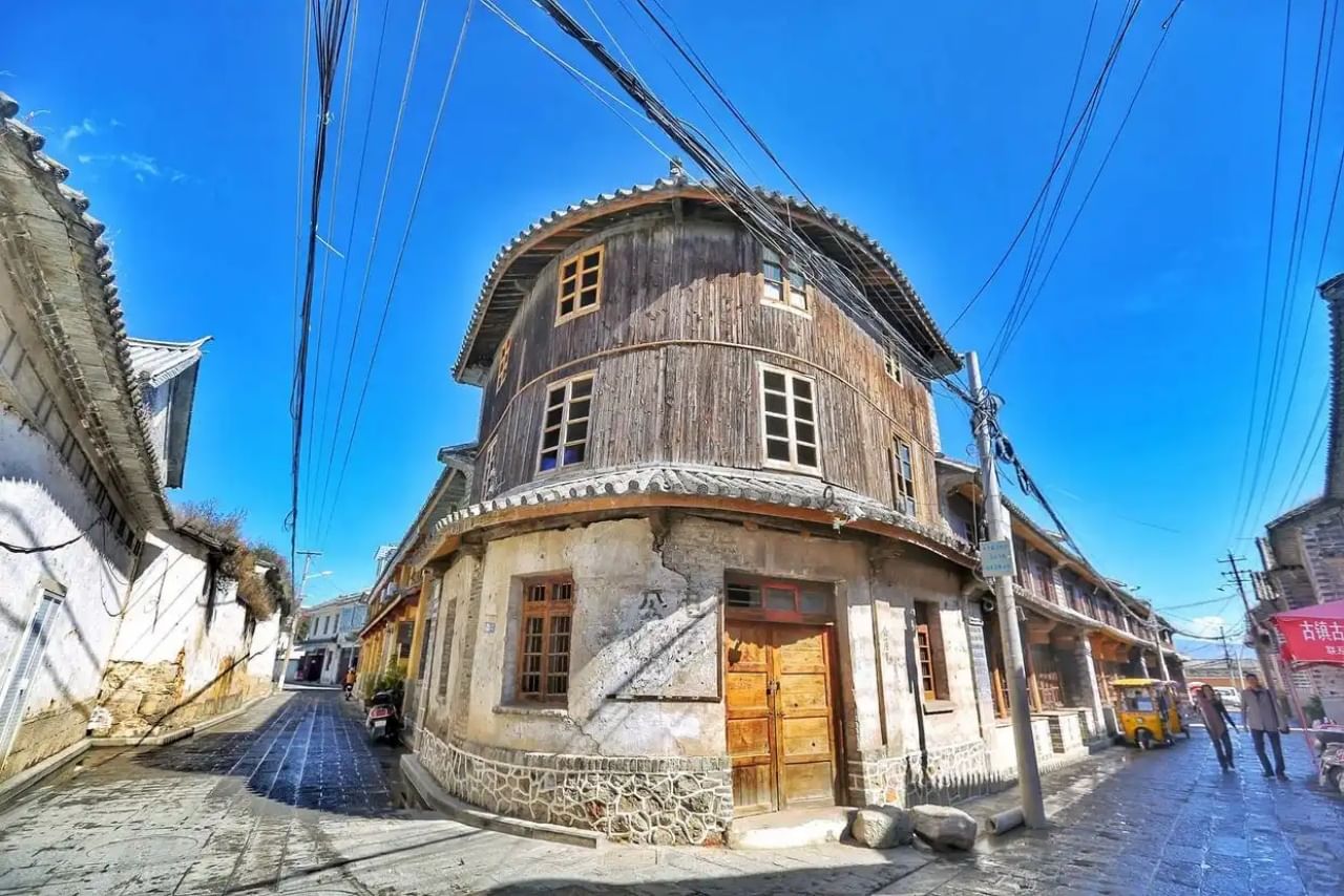 Street view of the ancient city