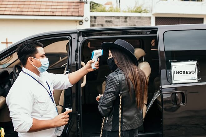 Private Transportation Service Within Guatemala City on a Minibus with A/C 8
