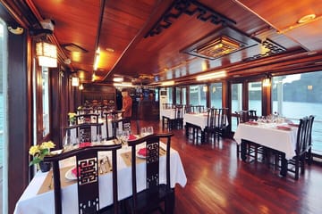 Boutique Bai Tu Long Bay Cruises 2 Days Tour Transfer from Hanoi