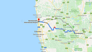 Ambewela City to Colombo Airport (CMB) Private Transfer