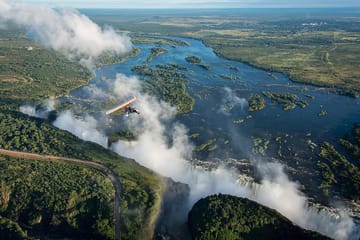 Private Microlight Flight Over Victoria Falls in Livingstone