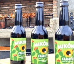 Mykonos Beer Garden & Taproom Experience with Traditional Mykonian Meze