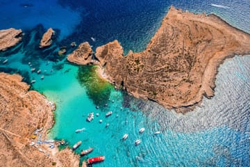 Coastal Ferry Cruise from Sliema to Comino's Blue Lagoon