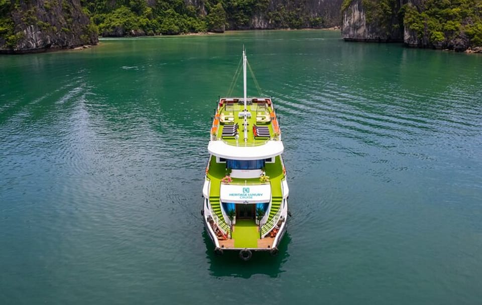 Halong Heritage Luxury Day Cruise 6 Hours on Bay from Harbor