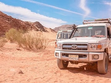 Marsa Alam Jeep Safari, Sunset and Camel Ride