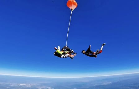 Chengdu Tandem Skydive Adventure with Aerial Views