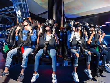 Virtual Reality Adventure at PlayDXB in Dubai Mall