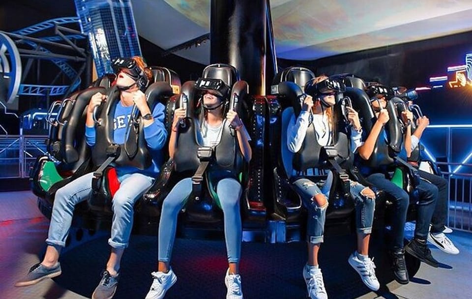 Virtual Reality Adventure at PlayDXB in Dubai Mall
