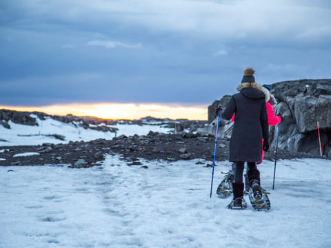Lake Mývatn Snowshoe Hiking , photo 2