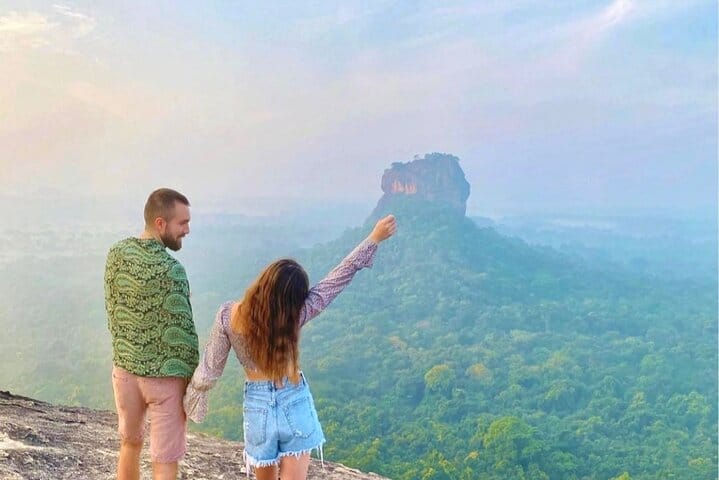 Sigiriya Rock Fortress and Cave Temples Private Day Trip