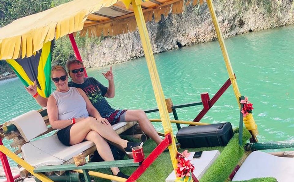 Ocho Rios Blue Hole and Bamboo Rafting