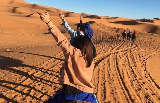 2 Days Private Desert Camp from Errachidia with Camel Trek & Jeep