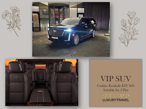 Private Transfer: Keflavik Airport → Reykjavík Cadillac Escalade ESV 600 (SUV 5 Pax), photo 4