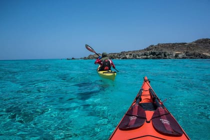 10-days Sea Kayak Expedition with Camping in North Crete, Greece