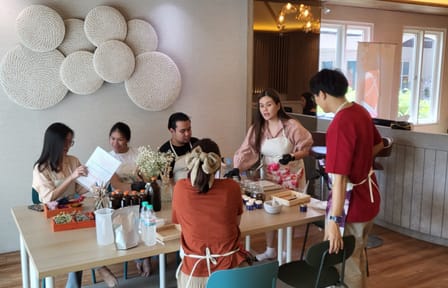 Thai Herbal Inhaler and Diffuser Workshop in Bangkok