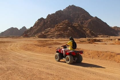 Desert Safari Quad Biking and Bedouin Dinner in Sharm El Sheikh