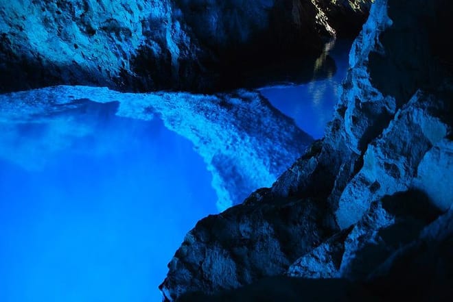 Blue cave