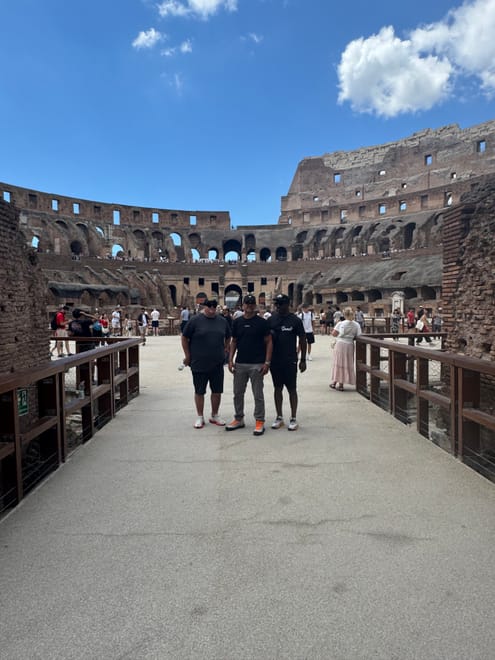 Rome Uncovered: Colosseum Arena Floor + Private Golf Cart Tour of Rome