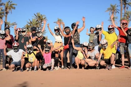 Quad bike tour in the palm groves of Marrakech