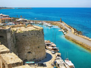 Paphos Day Tour to Kyrenia, St. Hilarion Castle, and Bellapais Abbey