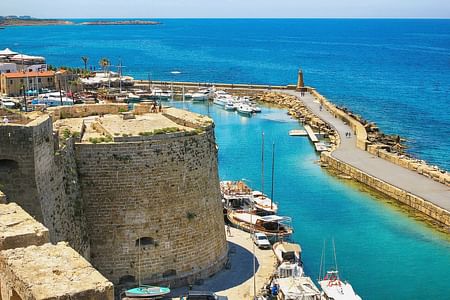 Explore Kyrenia: Discover St. Hilarion Castle and Bellapais Abbey