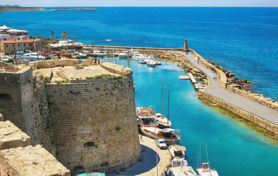 Paphos Day Tour to Kyrenia, St. Hilarion Castle, and Bellapais Abbey