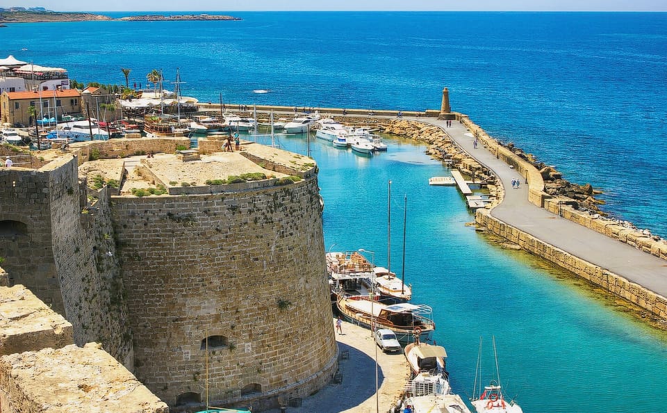 Paphos Day Tour to Kyrenia, St. Hilarion Castle, and Bellapais Abbey