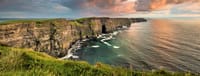 Aran Island (Inisheer), Cliffs of Moher & Cliff cruise departing from Galway City. Guided.  1