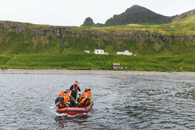 Boat ride from Hornvík photo 4
