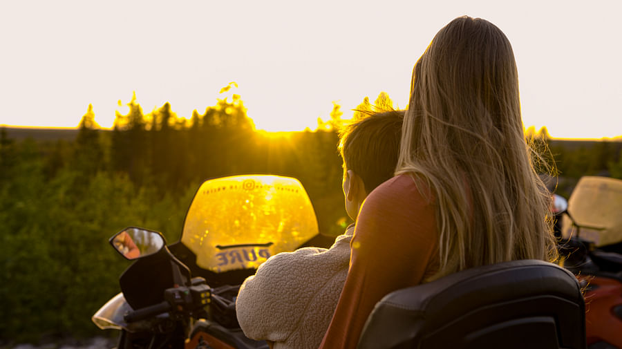 Midnight Sun quad bike safari, Pure Lapland, Rovaniemi Lapland