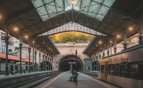 Photography Session at Sao Bento Station in Porto
