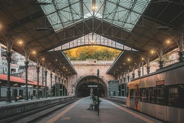 Photography Session at Sao Bento Station in Porto