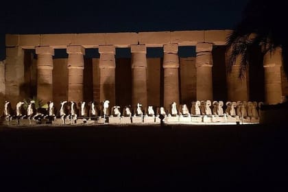 Karnak Night Experience: Private Transfer & Entry Tickets
