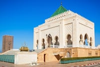 The Mohammed V Mausoleum, an architectural masterpiece and a must-see memorial in Rabat.