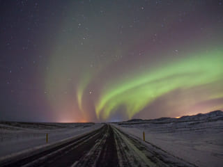 Aurora seen from near Grindavik